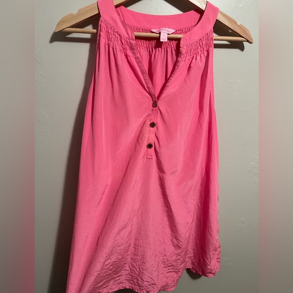 Lily Pulitzer Pink Sleeveless Top - Picture 5 of 13